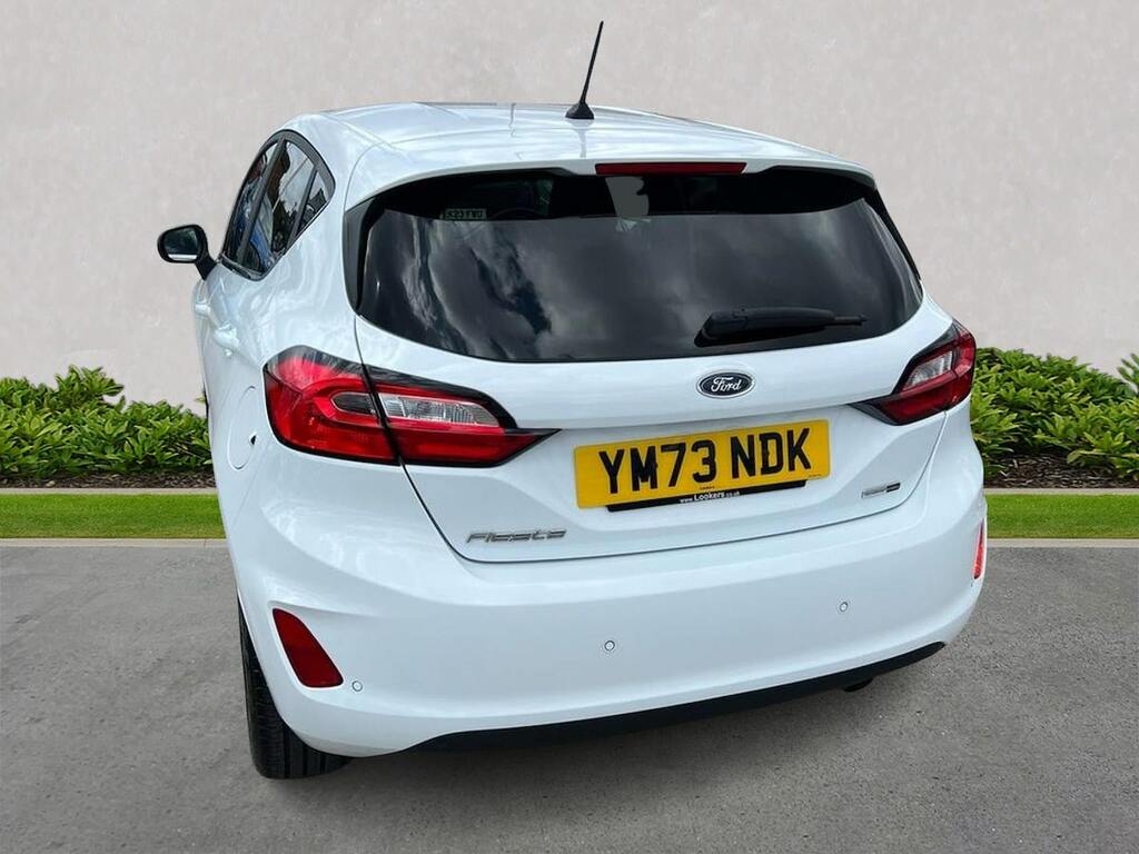 Ford Fiesta 1.0T Ecoboost Mhev Titanium Hatchback H White #2
