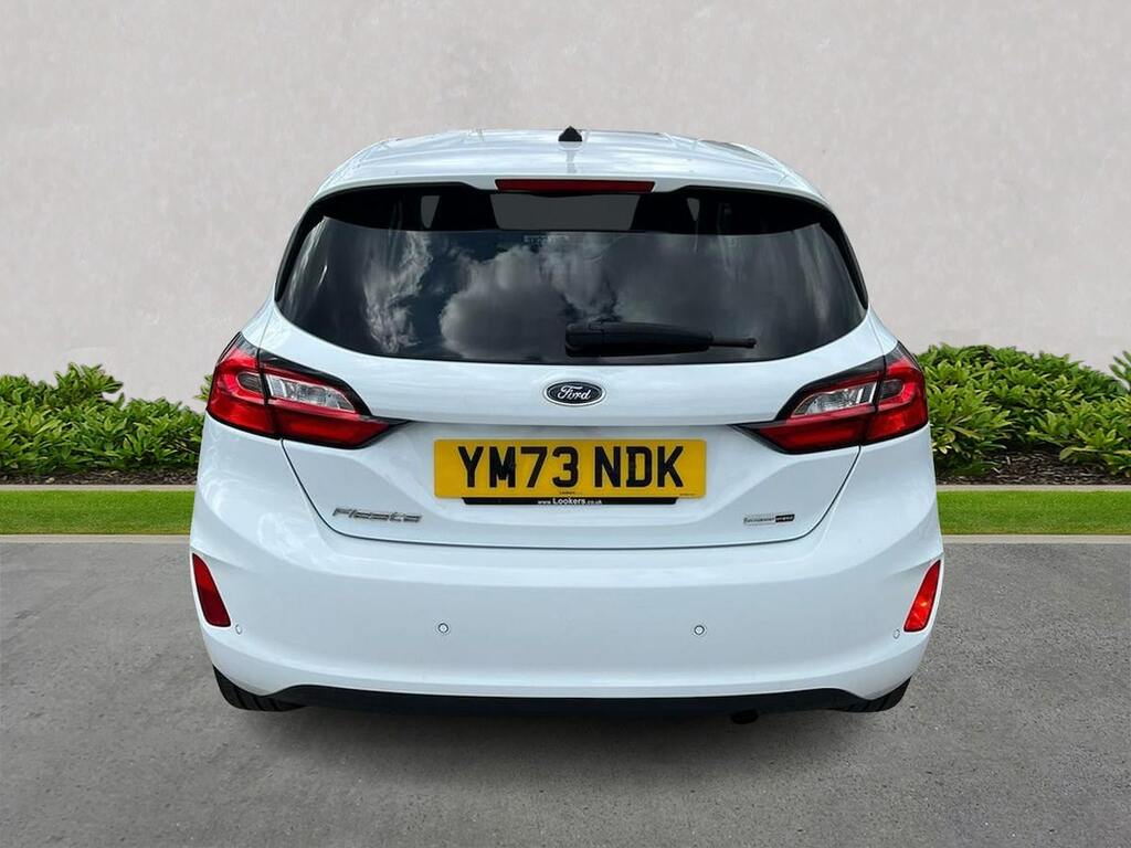 Ford Fiesta 1.0T Ecoboost Mhev Titanium Hatchback H White #4