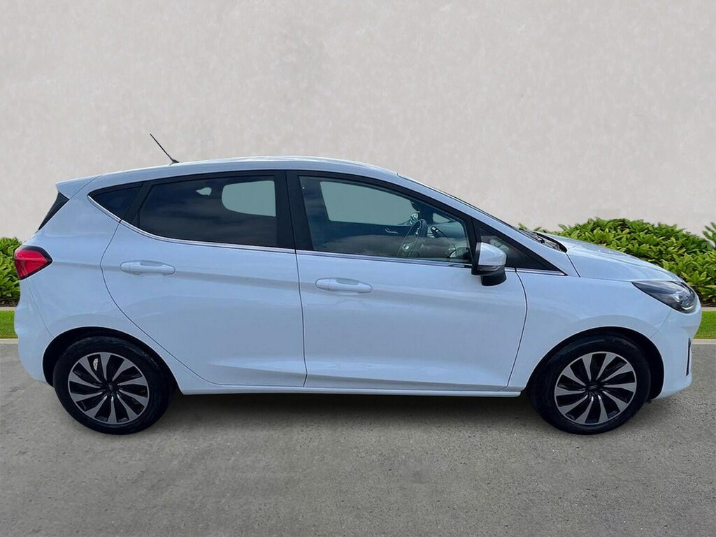 Ford Fiesta 1.0T Ecoboost Mhev Titanium Hatchback H White #3
