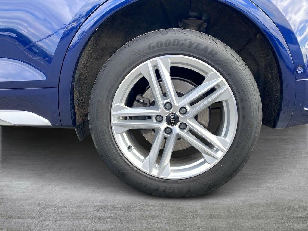 Audi Q5 Q5 40 Tdi Quattro S Line S Tronic Estate SA73JNO Blue #6