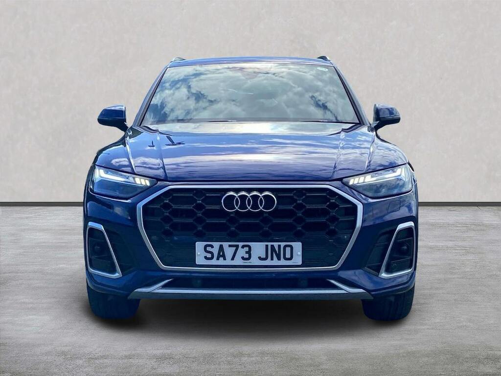 Audi Q5 Q5 40 Tdi Quattro S Line S Tronic Estate SA73JNO Blue #5