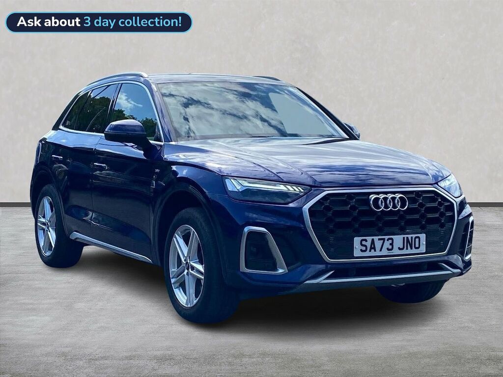 Audi Q5 Q5 40 Tdi Quattro S Line S Tronic Estate Blue