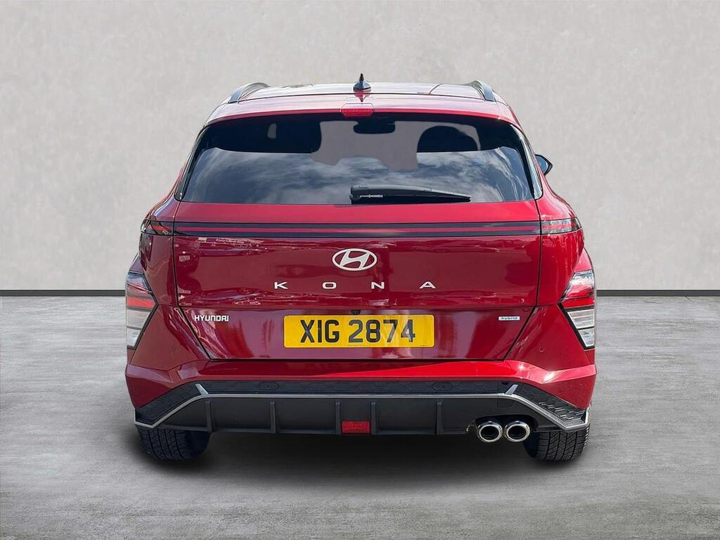 Hyundai Kona 1.6 H-gdi N Line Suv Hybrid Dct Euro 6 XIG2874 Red #4