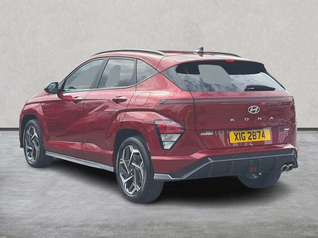 Hyundai Kona 1.6 H-gdi N Line Suv Hybrid Dct Euro 6 XIG2874 Red #2