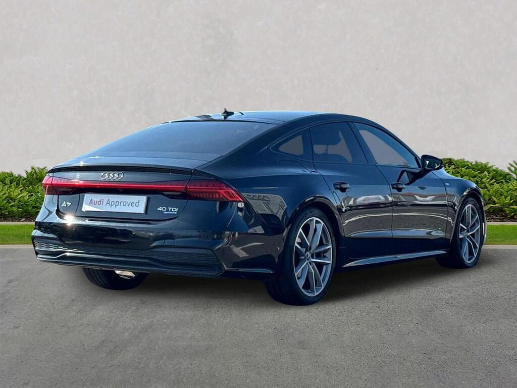 Audi A7 A7 Sportback 40 Tdi Mhev Black Edition Quattro Sem Black #18