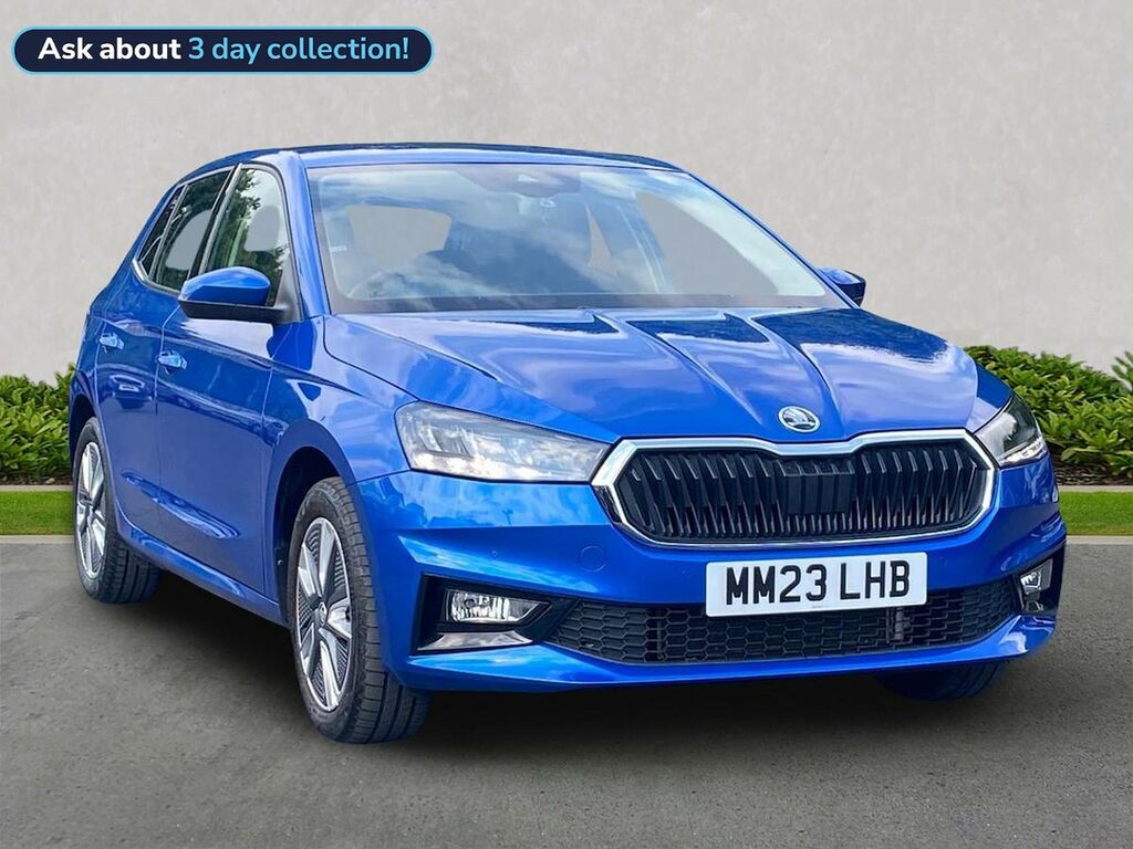 Skoda Fabia 1.0 Tsi Se L Hatchback Euro 6 S Blue