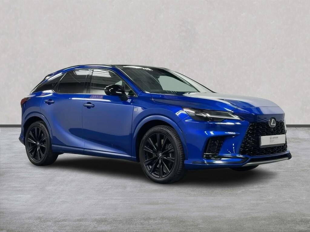 Lexus RX 2.4 500H Turbo F Sport Suv Hybrid Blue