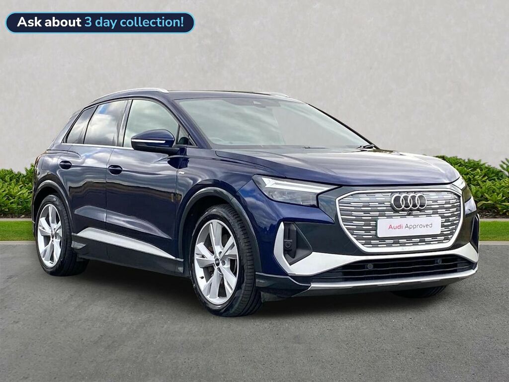Audi Q4 E Tron 40 S Line Suv 82Kwh 204 Ps Blue