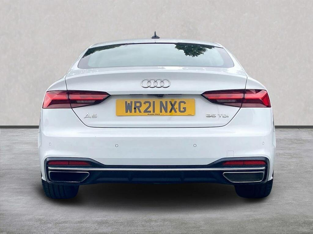Audi A5 A5 35 Tdi Sport S Tronic Hatchback WR21NXG White #4