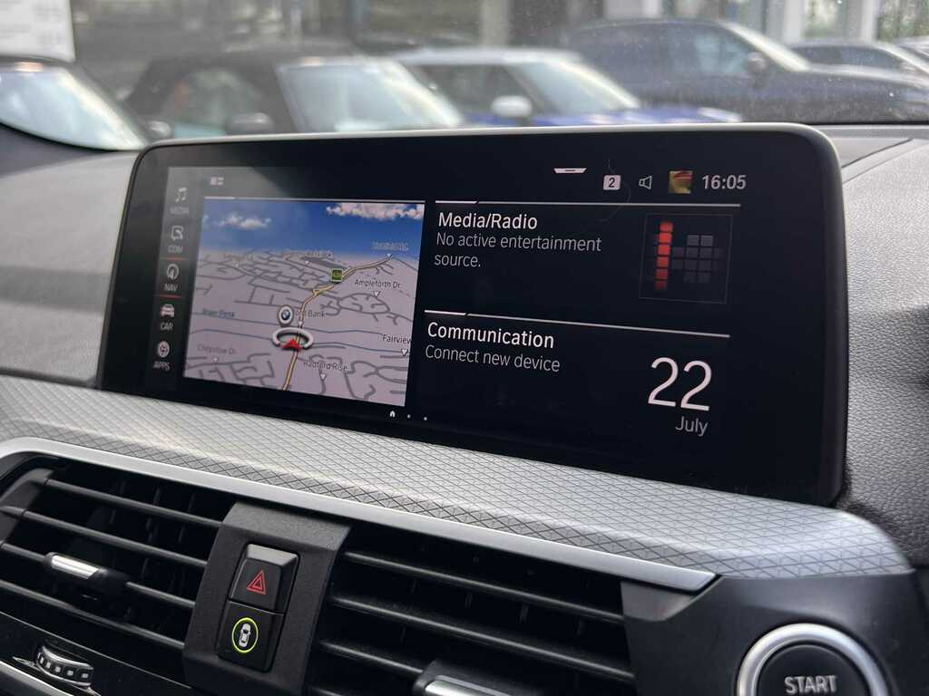 BMW X3 Xdrive20d Mht M Sport Step Black #11
