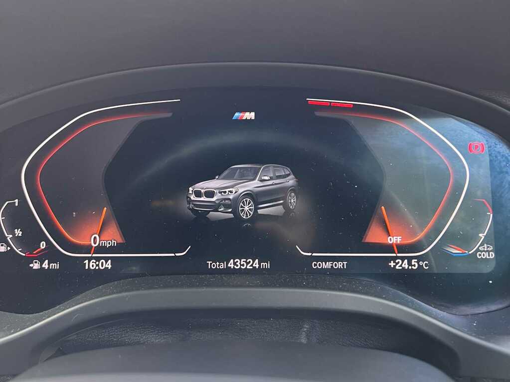 BMW X3 Xdrive20d Mht M Sport Step Black #10