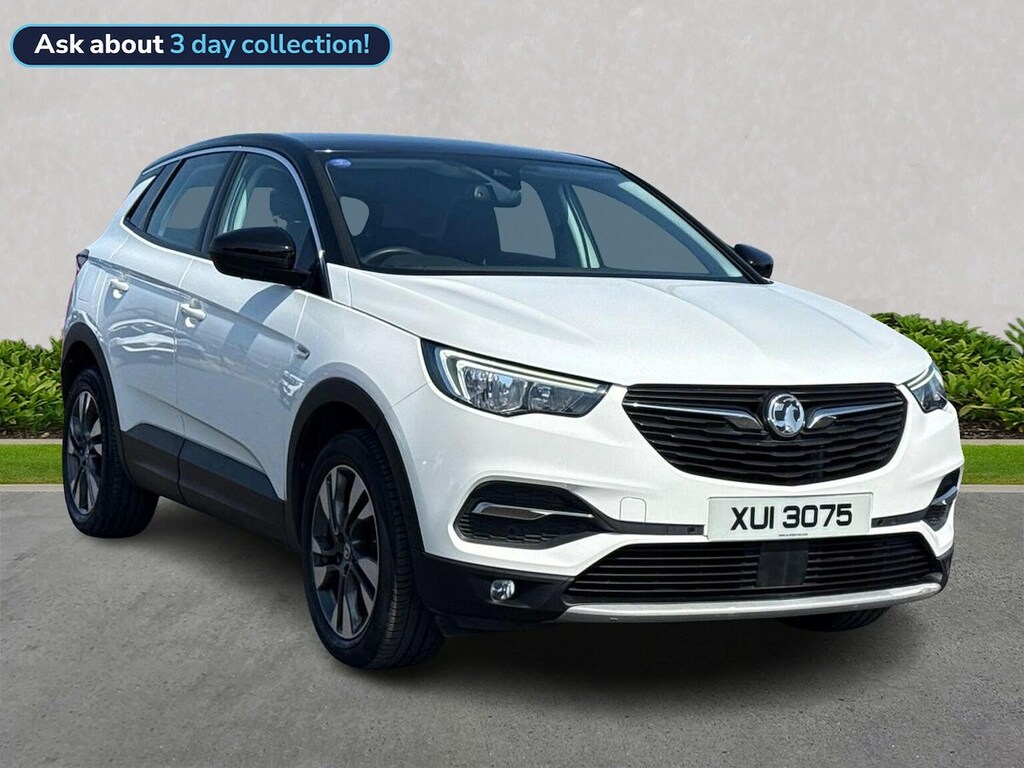 Vauxhall Grandland X 1.2 Turbo Gpf Sport Nav Suv Euro 6 White