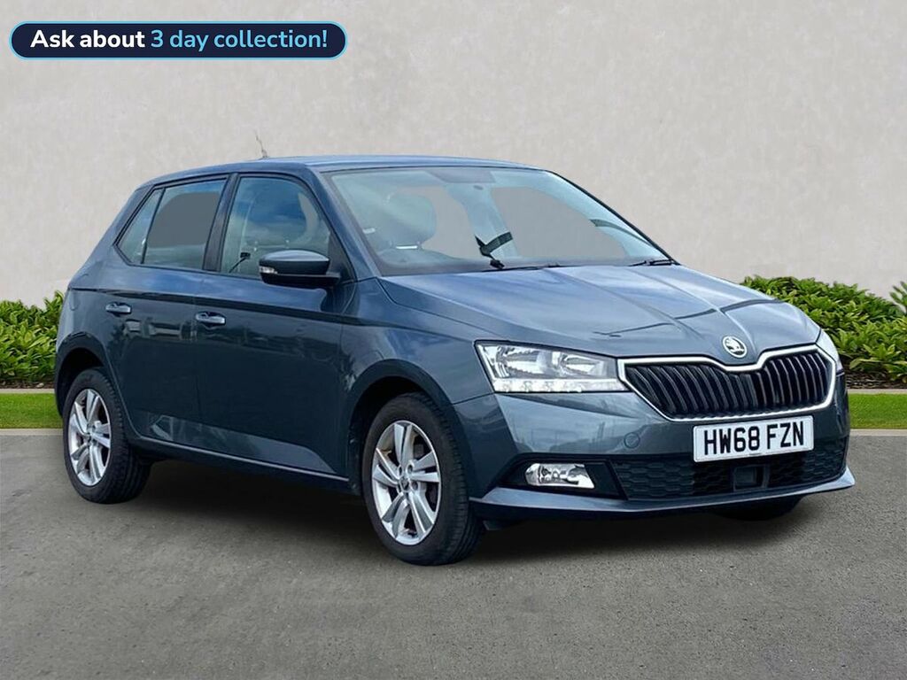 Skoda Fabia 1.0 Tsi Se Hatchback Euro 6 Ss HW68FZN Grey
