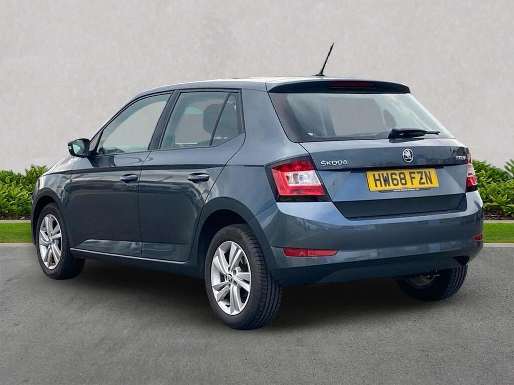Skoda Fabia 1.0 Tsi Se Hatchback Euro 6 Ss HW68FZN Grey #2