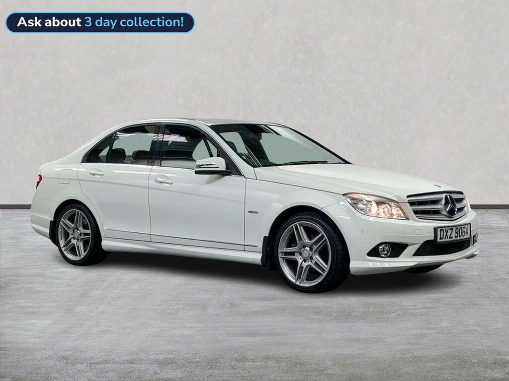 Mercedes-Benz C Class 1.8 C180 Blueefficiency Sport Saloon Au White