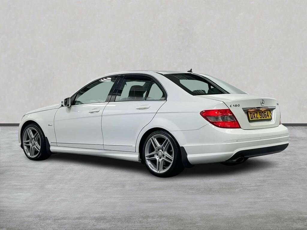 Mercedes-Benz C Class 1.8 C180 Blueefficiency Sport Saloon Au White #2