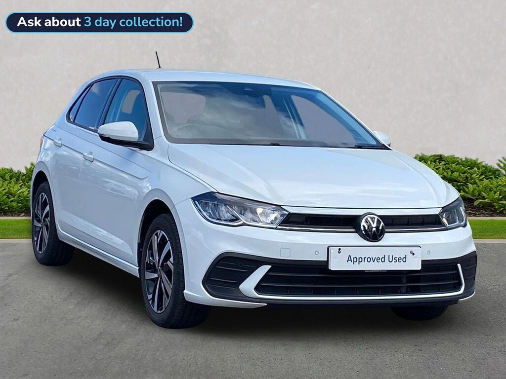 Volkswagen Polo 1.0 Tsi Match Hatchback Dsg Euro 6 Ss White