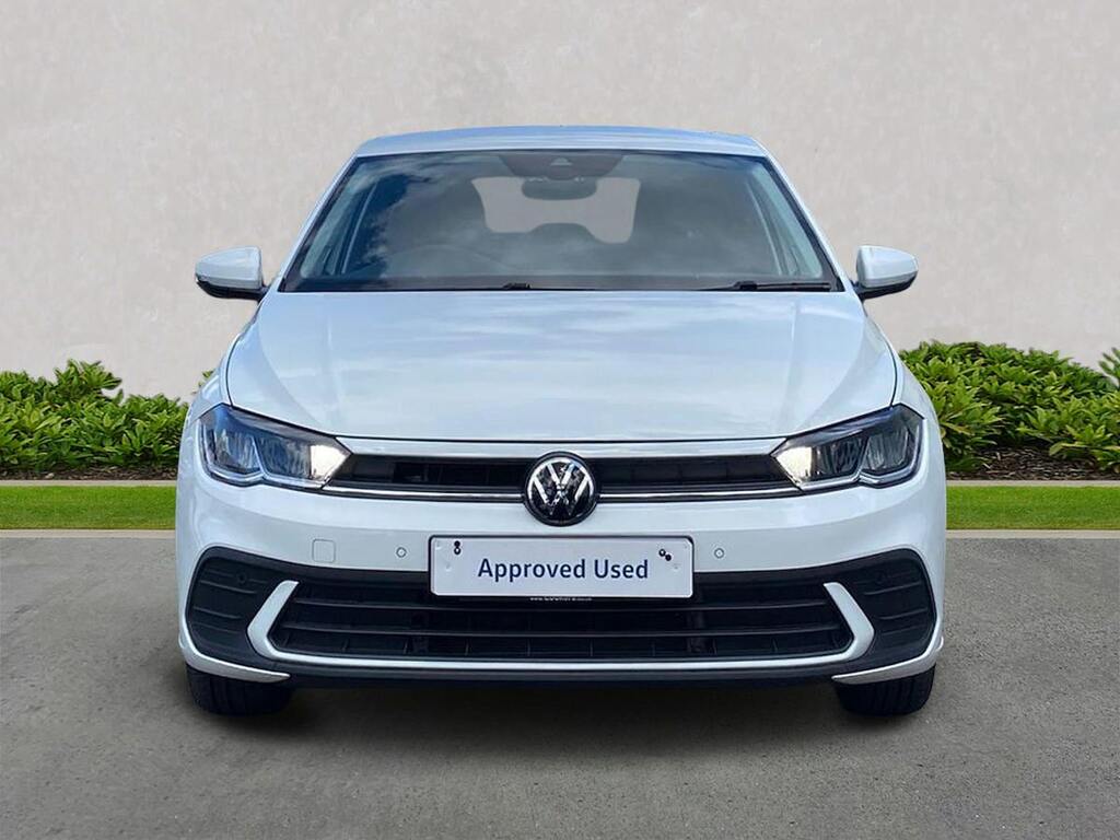 Volkswagen Polo 1.0 Tsi Match Hatchback Dsg Euro 6 Ss ND24YEY White #5