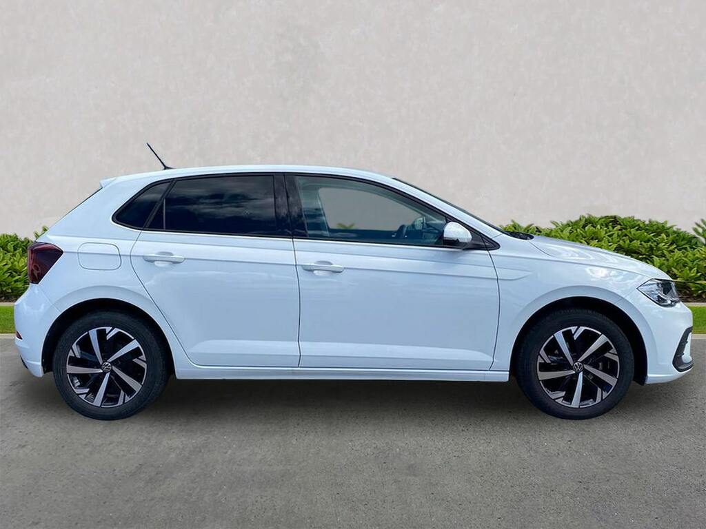 Volkswagen Polo 1.0 Tsi Match Hatchback Dsg Euro 6 Ss ND24YEY White #3