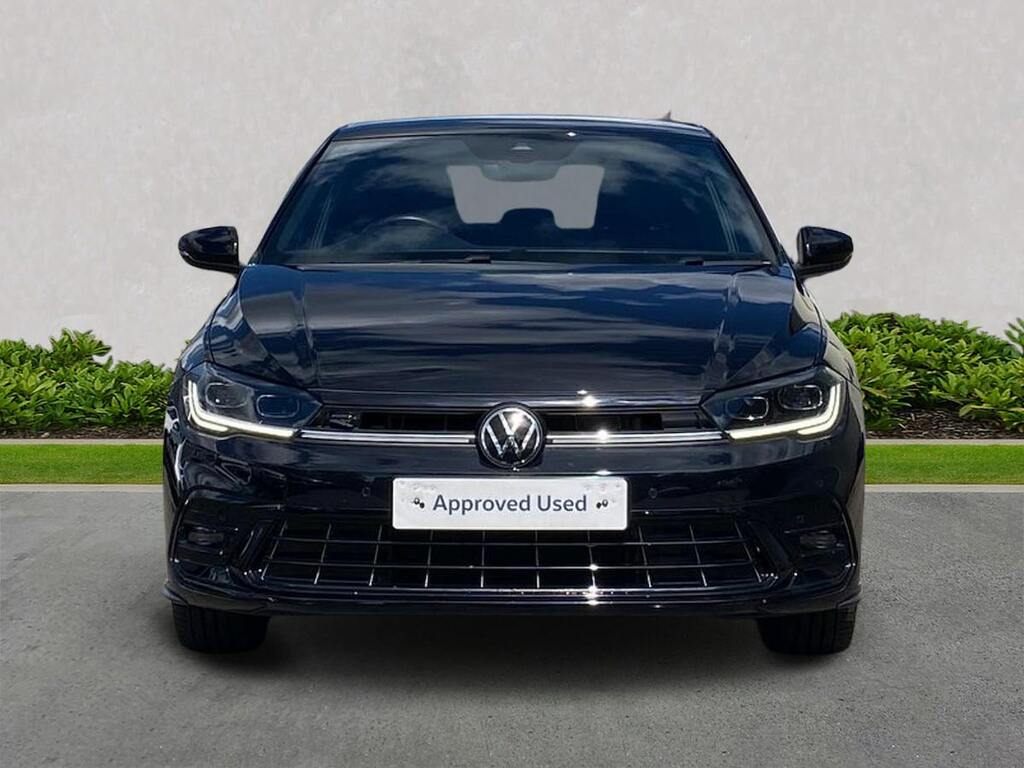 Volkswagen Polo 1.0 Tsi R-line Hatchback Dsg Euro 6 S PJ73HJO Black #5