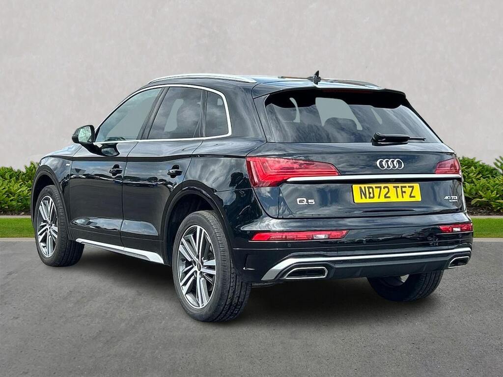 Audi Q5 2.0 Tdi 40 S Line Suv S Tronic Quattro ND72TFZ Black #2