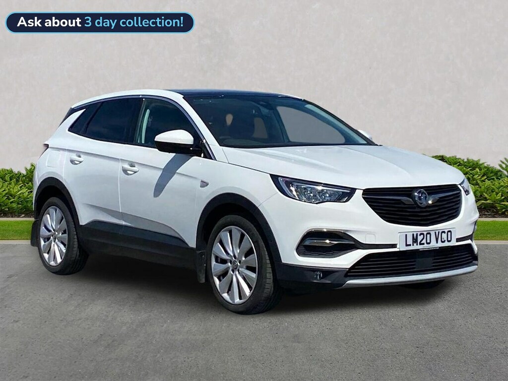 Vauxhall Grandland X 1.2 Turbo Elite Nav Suv 6Spd Eur White
