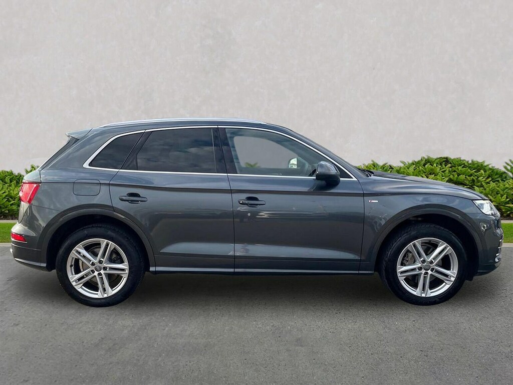 Audi Q5 2.0 Tfsi 45 S Line Suv S Tronic Quattro KM69HFE Grey #3