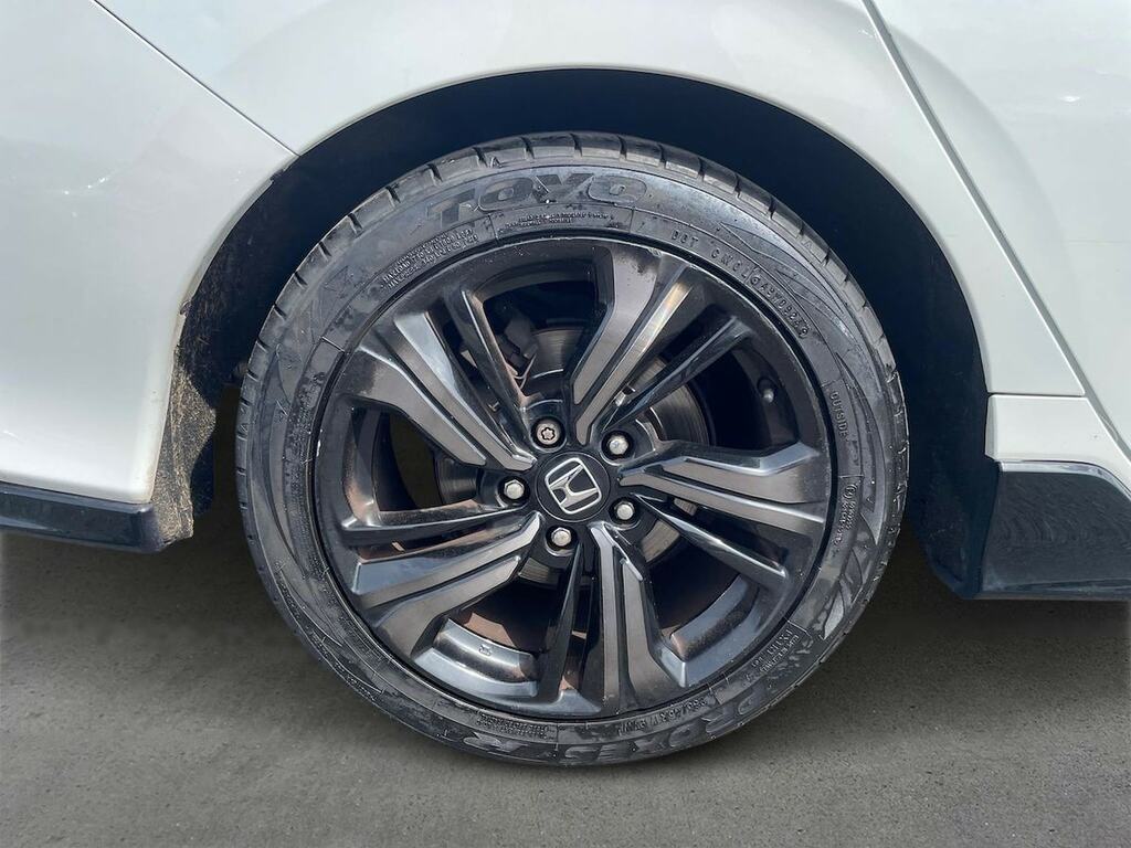 Honda Civic 1.5 Vtec Turbo Gpf Sport Hatchback Cvt KE18YML White #6
