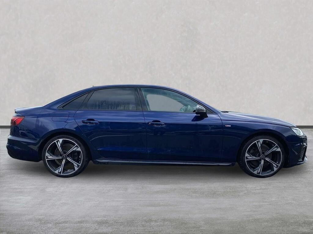 Audi A4 2.0 Tfsi 35 Black Edition Saloon S Tron Blue #3
