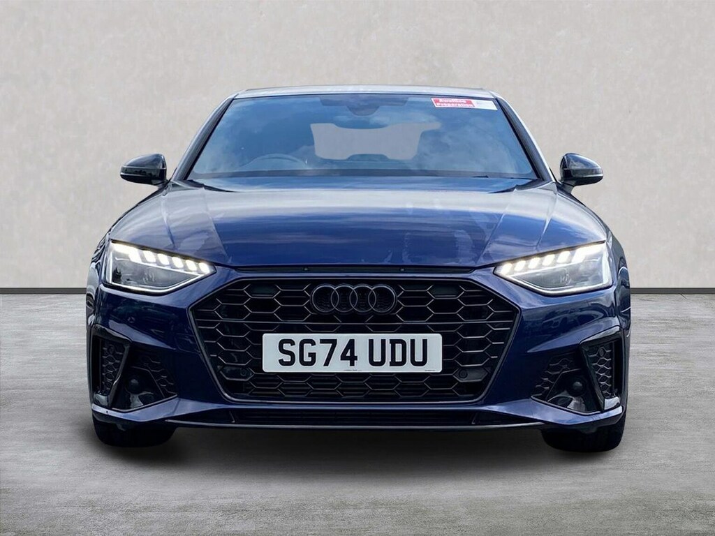 Audi A4 2.0 Tfsi 35 Black Edition Saloon S Tron Blue #5