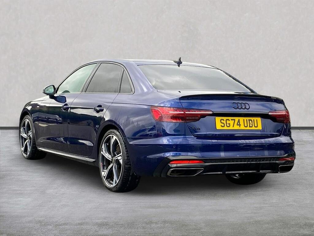 Audi A4 2.0 Tfsi 35 Black Edition Saloon S Tron Blue #2