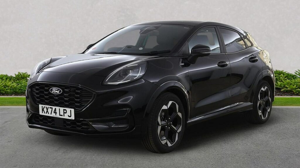 Ford Puma 1.0T Ecoboost Mhev St-line X Suv Hybrid Black #2