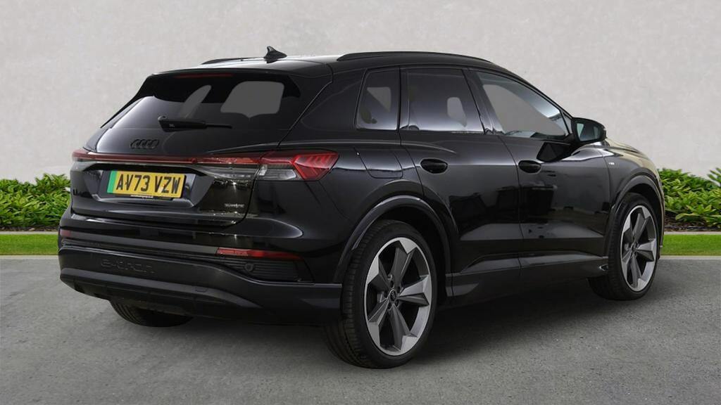 Audi Q4 E Tron 50 Black Edition Suv Quattro 82K Black #4