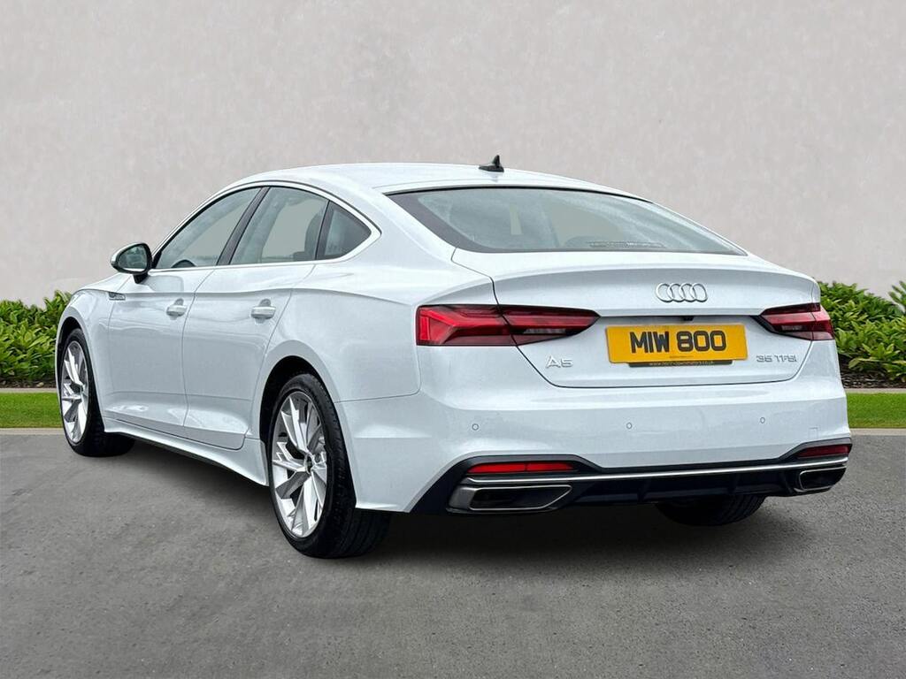 Audi A5 2.0 Tfsi 35 Sport Sportback S Tronic Eu White #3