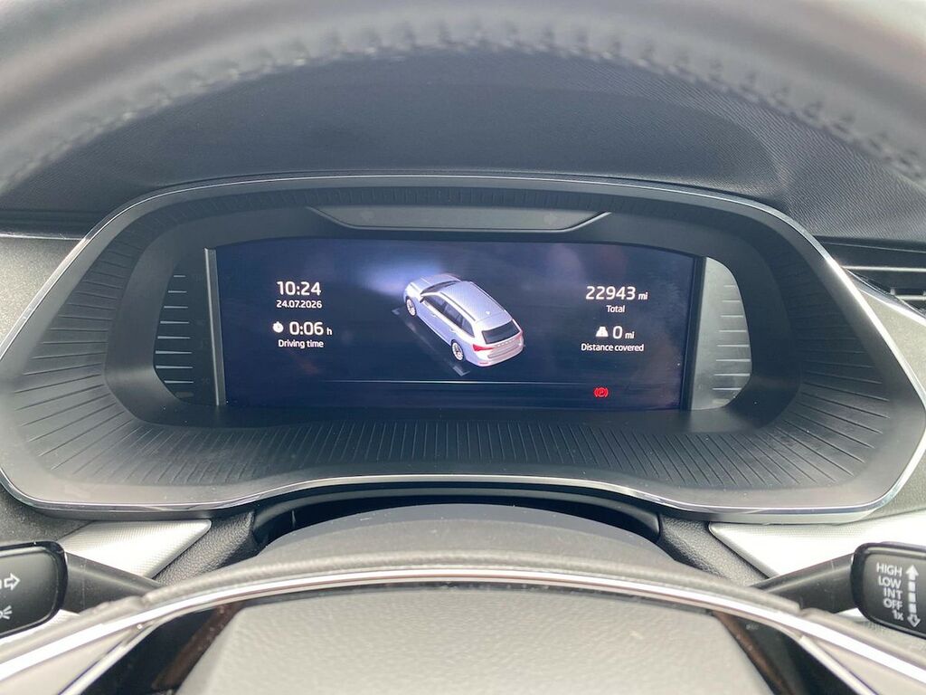 Skoda Octavia 2.0 Tsi Vrs Dsg White #10