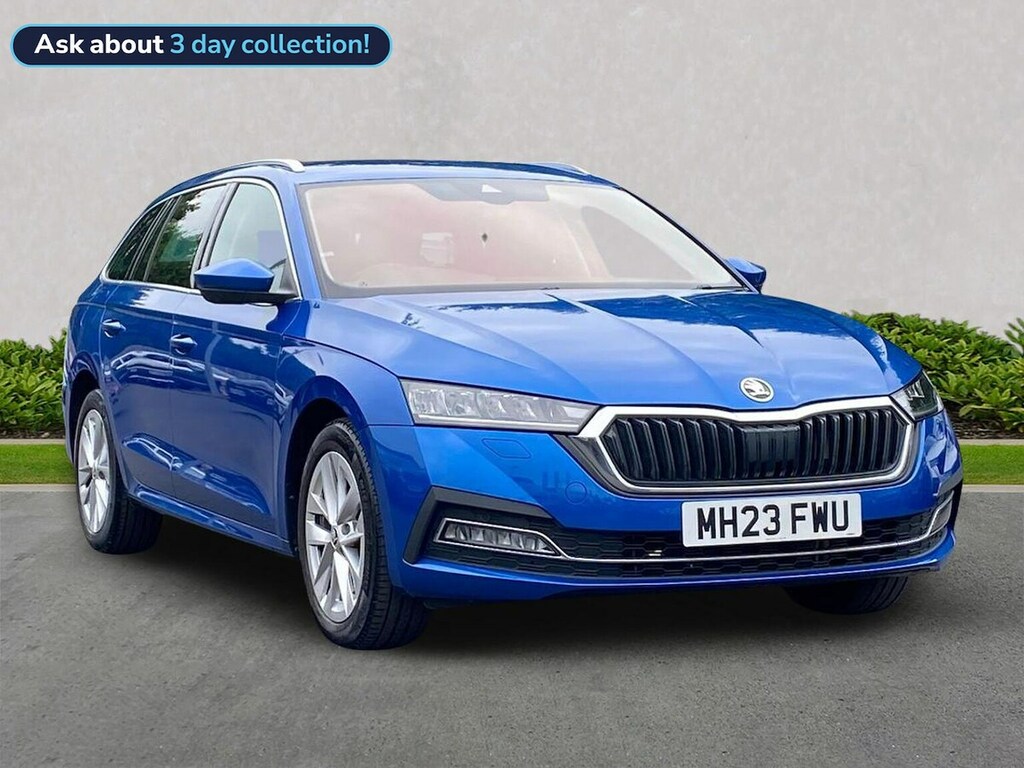 Skoda Octavia 1.5 Tsi Act Se L Estate Euro 6 Blue