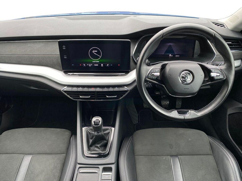 Skoda Octavia 2.0 Tsi Vrs Dsg White #9