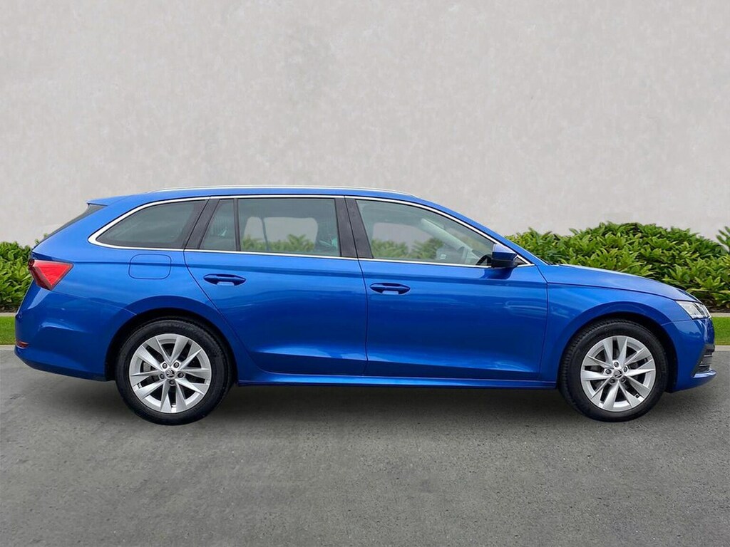 Skoda Octavia 1.5 Tsi Act Se L Estate Euro 6 Blue #3