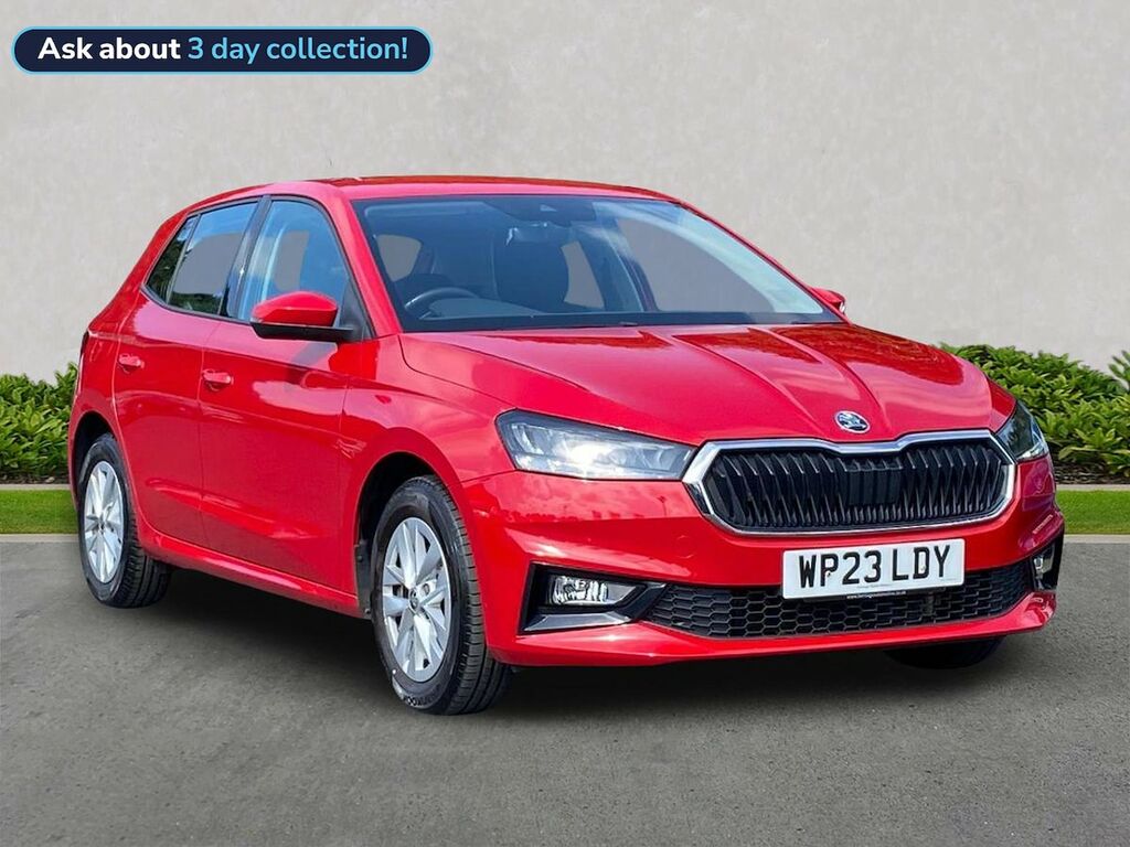 Skoda Fabia 1.0 Tsi Se Comfort Hatchback Eur Red