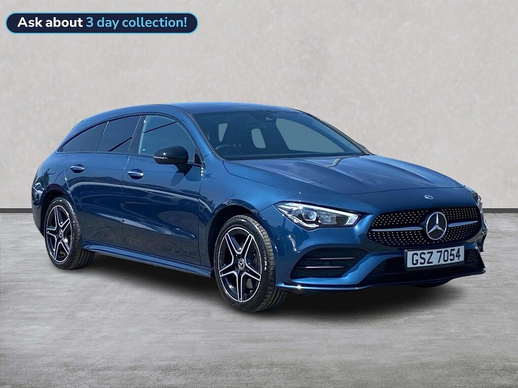 Mercedes-Benz CLA Class 1.3 Cla250e 15.6Kwh Amg Line Premium Shooting Br Blue
