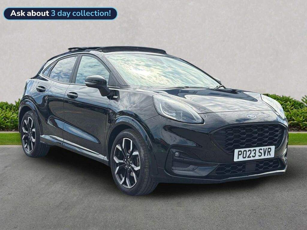 Ford Puma 1.0T Ecoboost Mhev St-line X Suv Hybrid Black