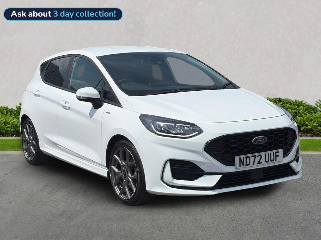 Ford Fiesta 1.0T Ecoboost Mhev St-line Edition Hatchback P White