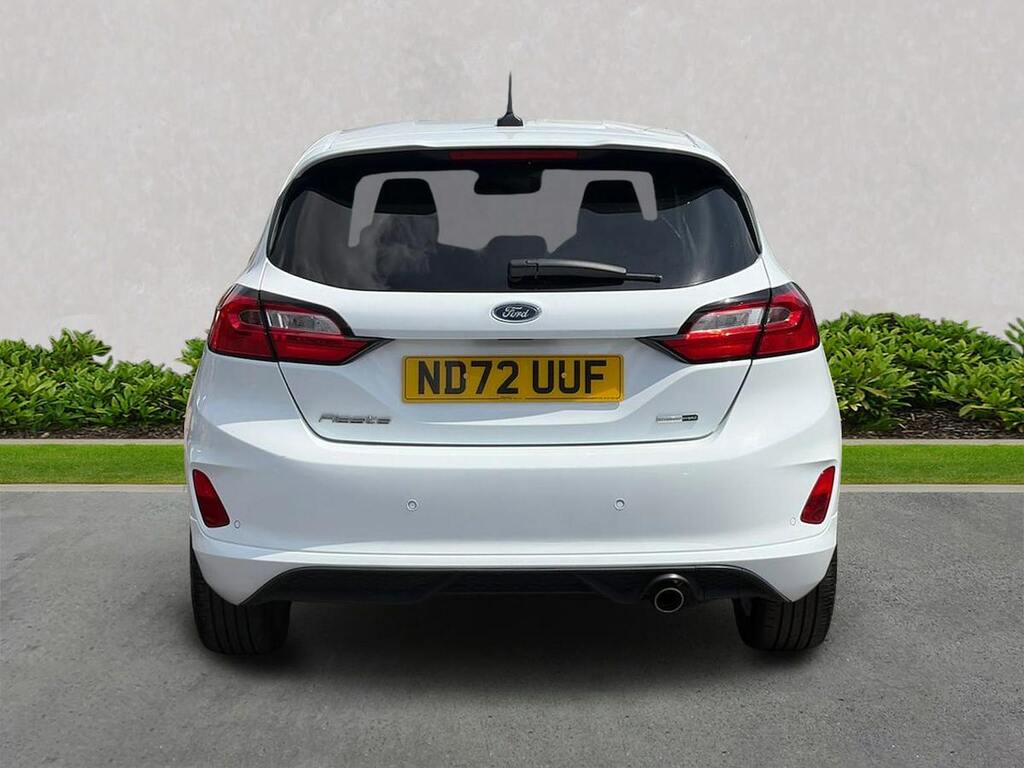 Ford Fiesta 1.0T Ecoboost Mhev St-line Edition Hatchback P White #4