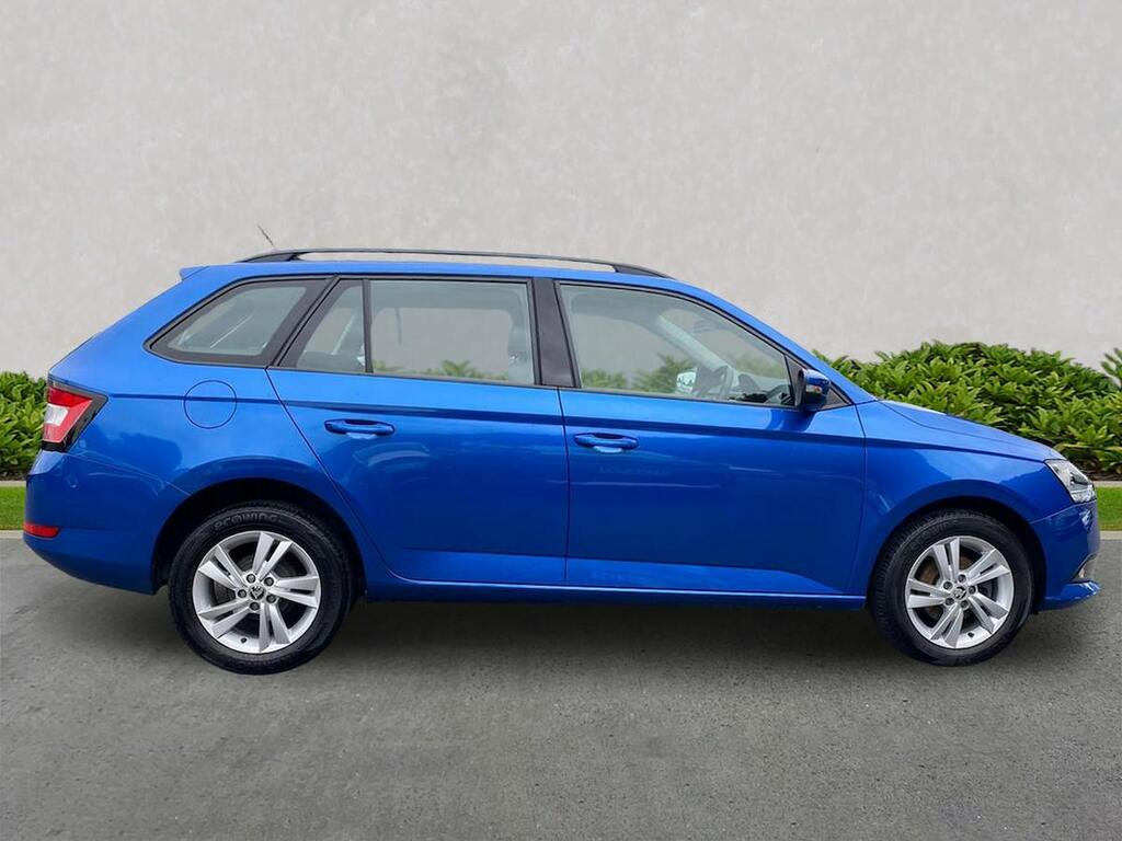 Skoda Fabia 1.0 Tsi Se Estate Euro 6 Ss Blue #3