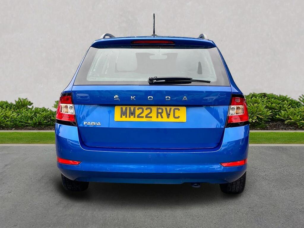 Skoda Fabia 1.0 Tsi Se Estate Euro 6 Ss Blue #4