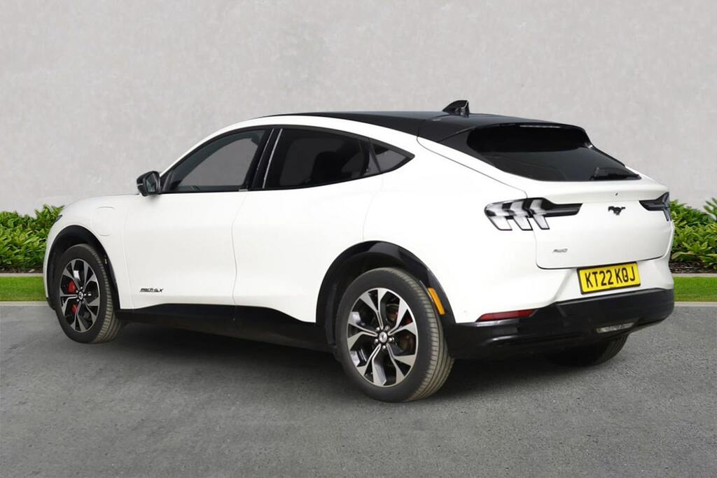 Ford Mustang Mach-E Extended Range 91Kwh Suv Aw White #5