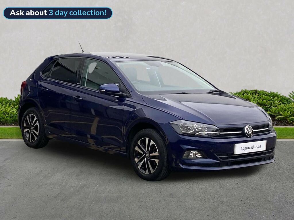 Volkswagen Polo 1.0 Evo United Hatchback Euro 6 Blue