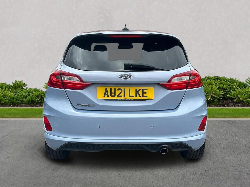 Ford Fiesta 1L St-line Edition Red #4