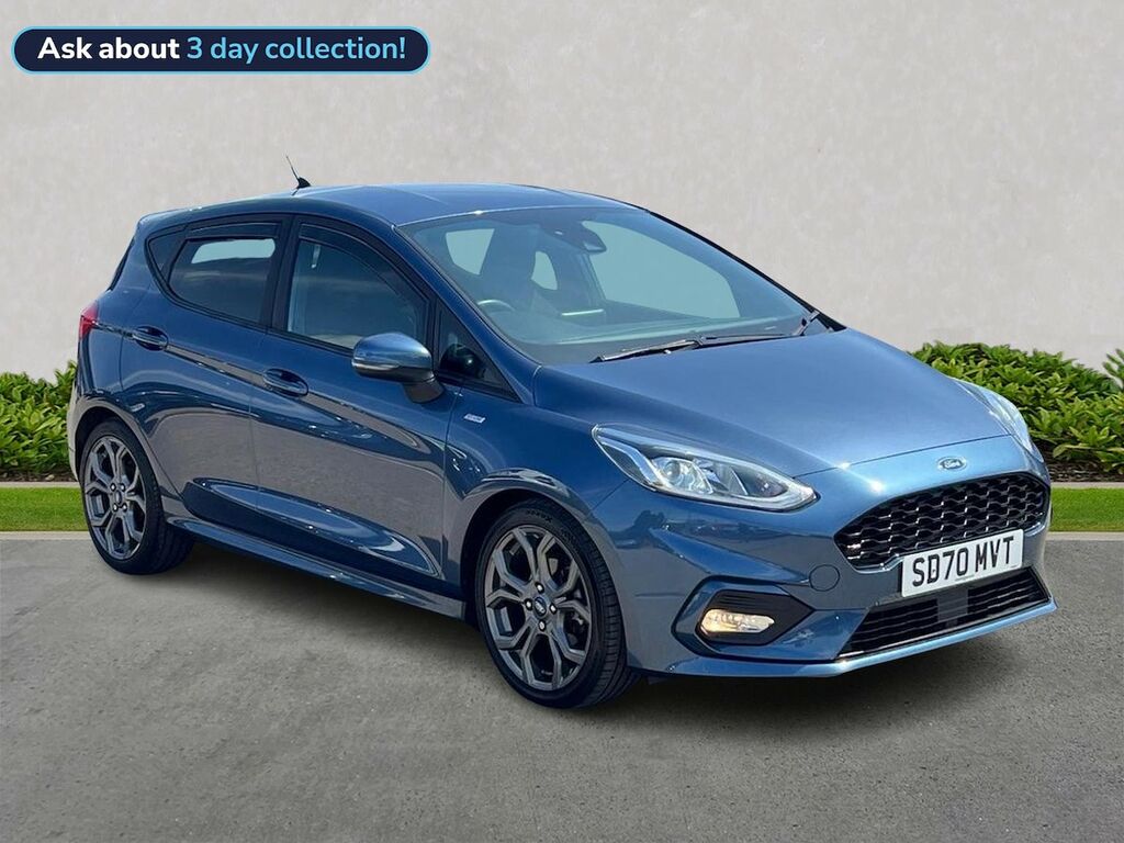 Ford Fiesta 1.0T Ecoboost Mhev St-line Edition Hatchback P Blue