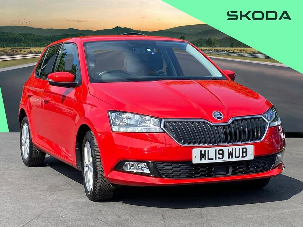 Skoda Fabia 1.0 Se Hatchback Euro 6 Ss 7 Red